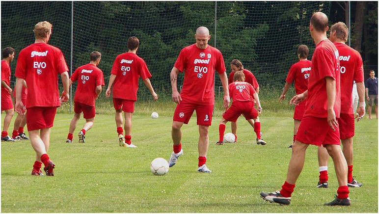Trainingsbeginn